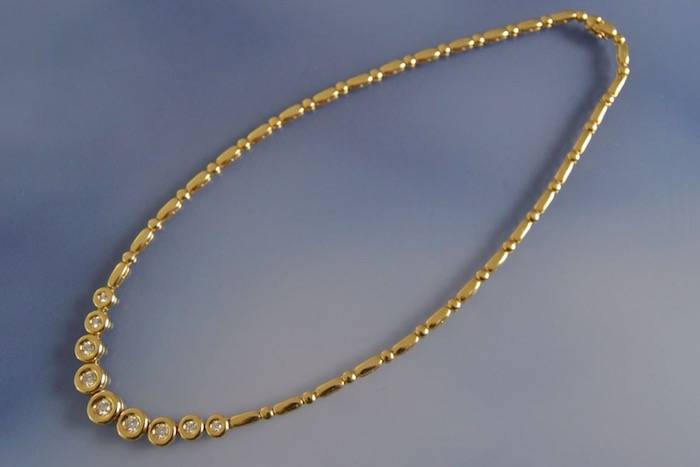 Collier diamants