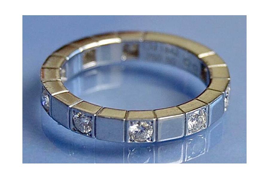 Alliance luxe bague de fian ailles de haute joaillerie. Bijoux