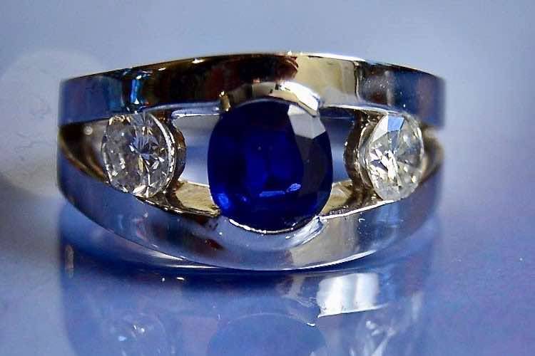 Bague or diamant outlet pas cher